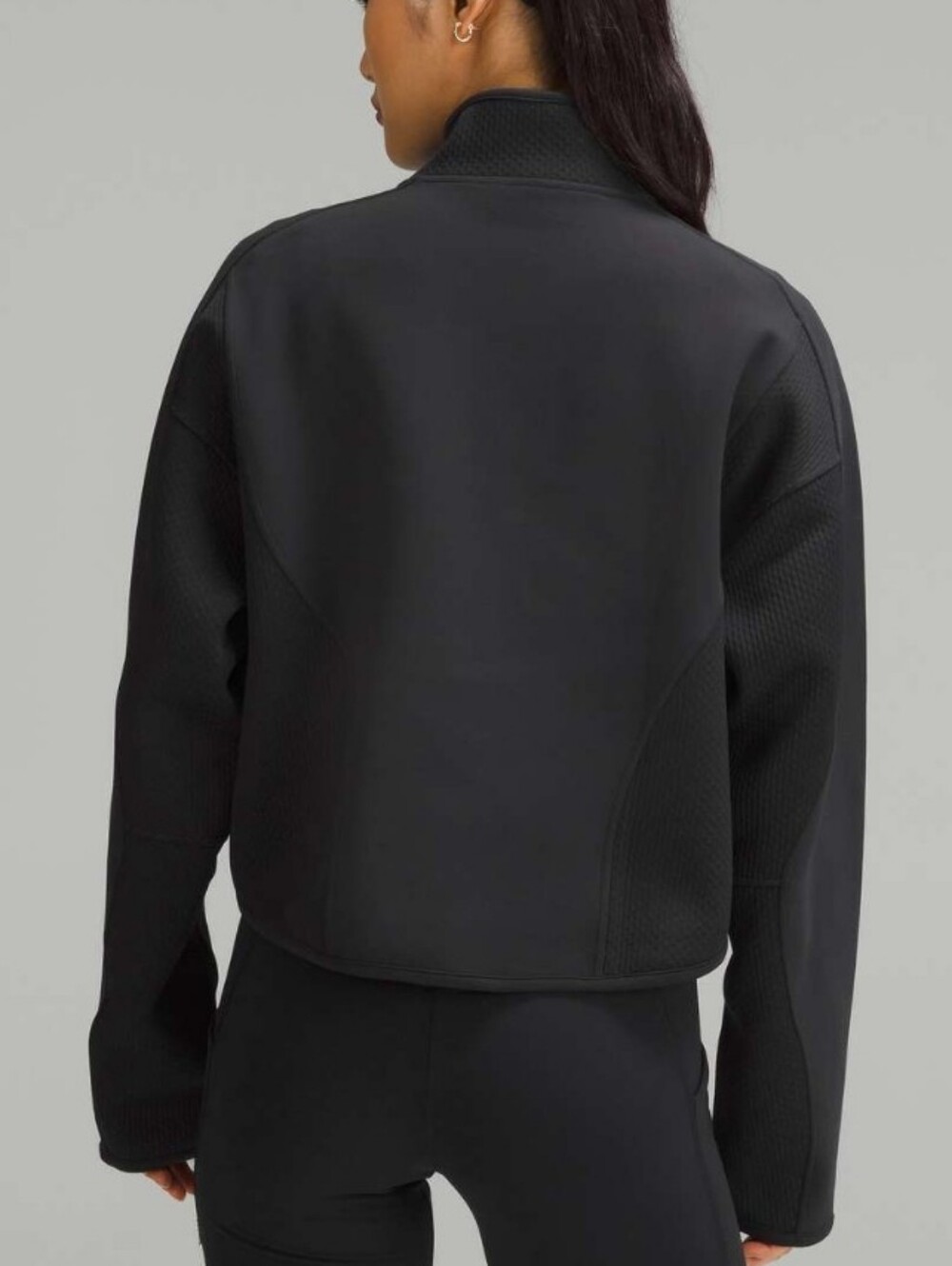 Lululemon Mixed Fabric Half-Zip Pullover